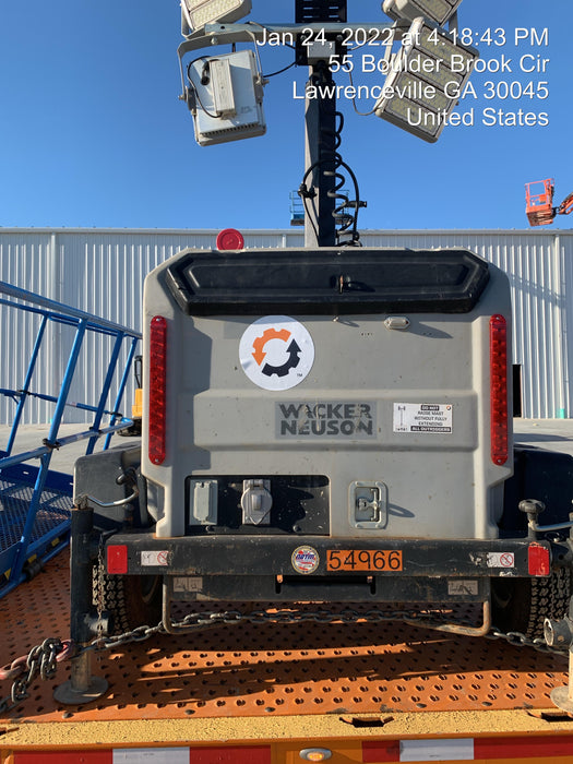 2019 Wacker Neuson LTV6K-LED Standard LED Towable Light Tower w/None