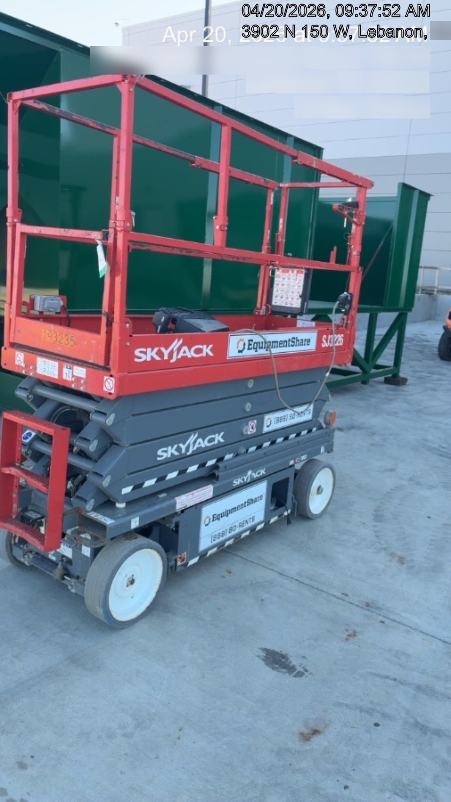 2021 SKYJACK SJ3226