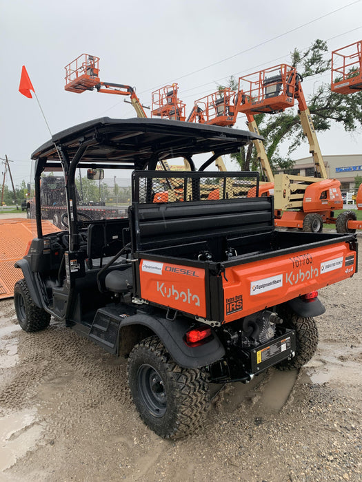 2021 Kubota RTV-X1140W-H Plastic Canopy, Windshield Acrylic Clear, LED Strobe Light, Wire Harness Kit, Back up Alarm