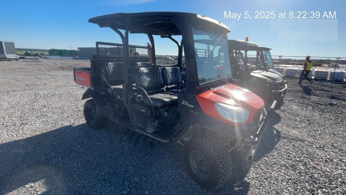 2019 Kubota RTV-X1140W-H 4WD, LED Strobe, Windshield Tempered Glass, Plastic Canopy, Wire Harness Kit, Backup Alarm