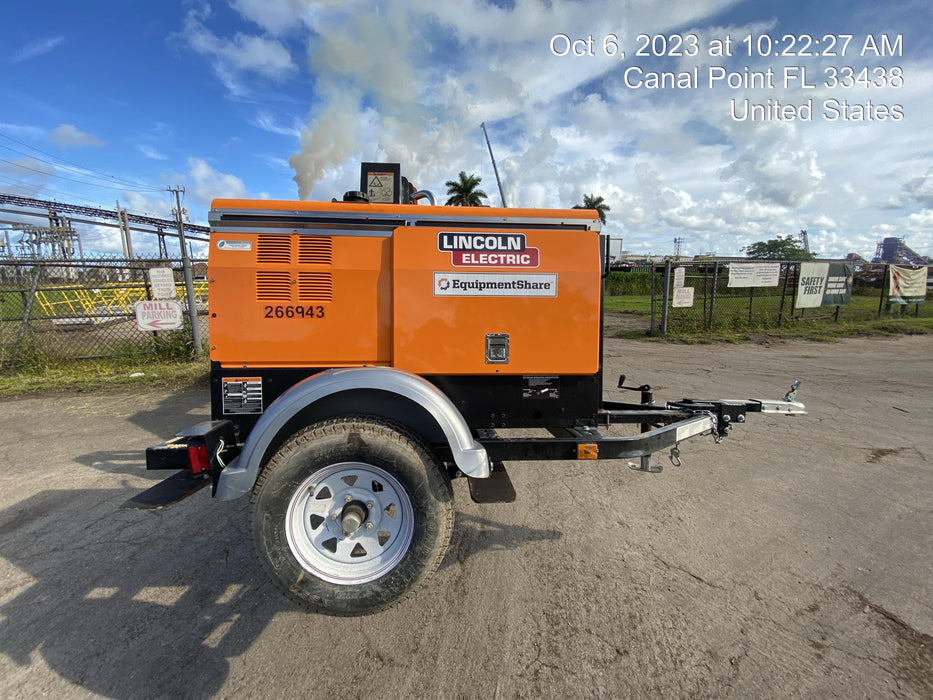 2022 Lincoln Electric LE400 Kubota V1505, Trlr, Cable Rack, Light Kit, ES Decals, T3