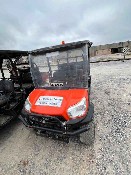 2021 Kubota RTV-X1140W-H Plastic Canopy, Windshield Acrylic Clear, LED Strobe Light, Wire Harness Kit, Back up Alarm