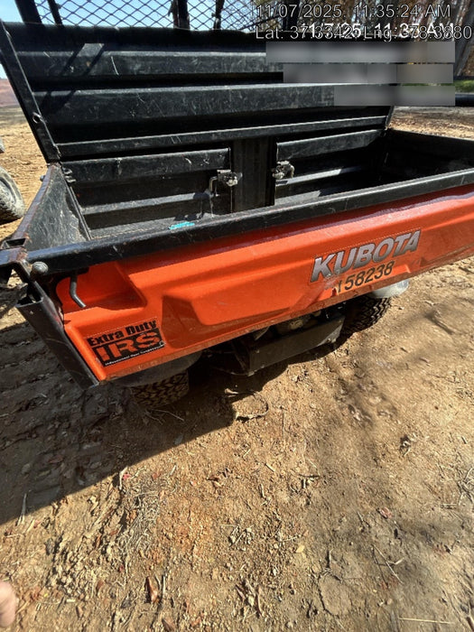 2021 Kubota RTV-X1140W-H Plastic Canopy, Windshield Acrylic Clear, LED Strobe Light, Wire Harness Kit, Back up Alarm