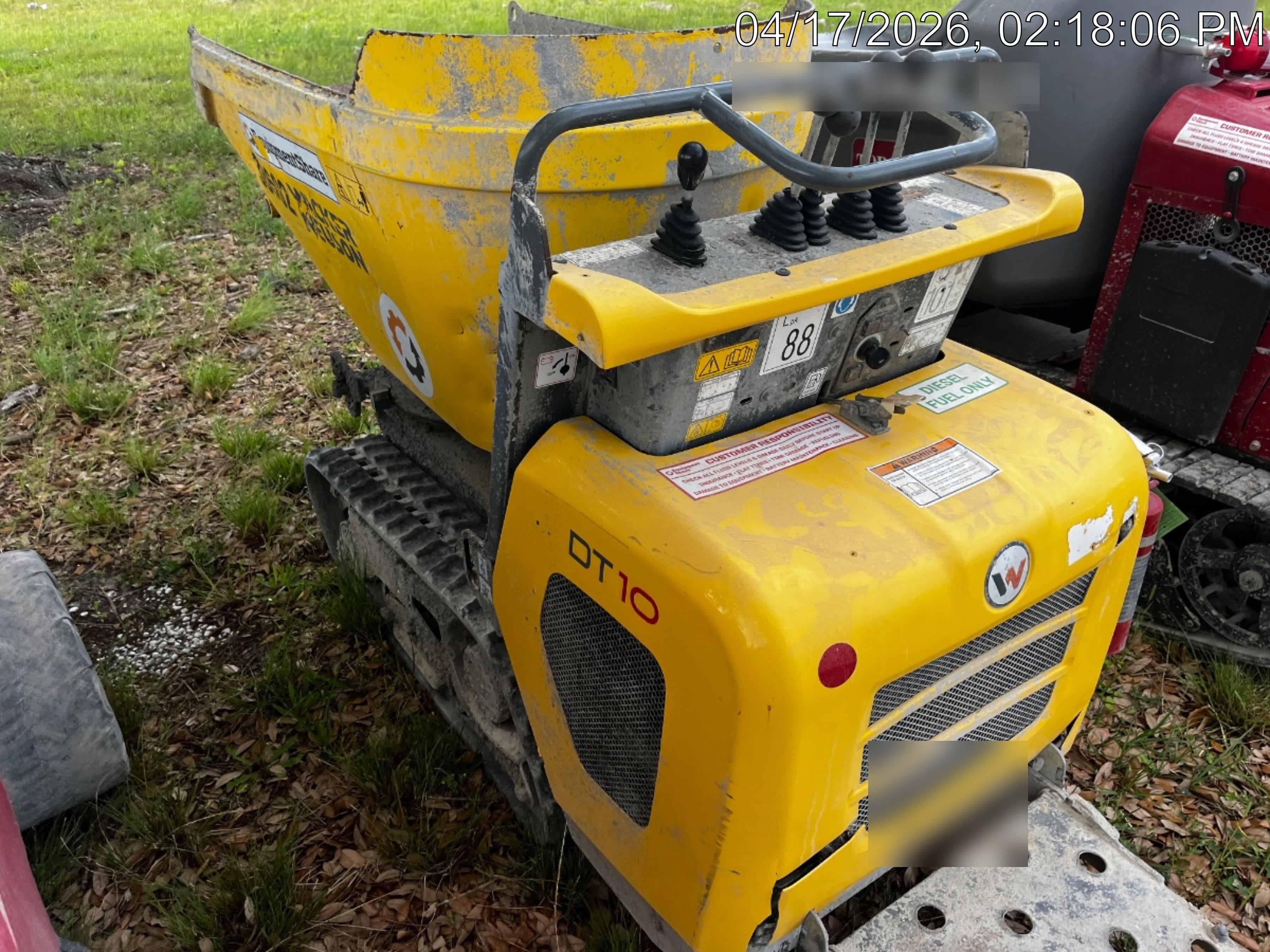 2019 WACKER NEUSON DT10