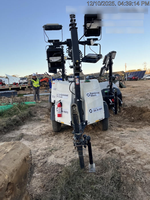 2023 Generac MLT2 Diesel, Flex Switch 120V Input, Powerzone Controller, (4) 320W LED Lights, 4kW Generator, 39.9 Gal Fuel Tank, 2" Ball, T3