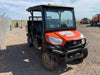 2019 Kubota RTV-X1140W-H 4wd Utility Cart, LED Strobe, Windshield Tempered Glass, Plastic Canopy, Wire Harness Kit, Backup Alarm
