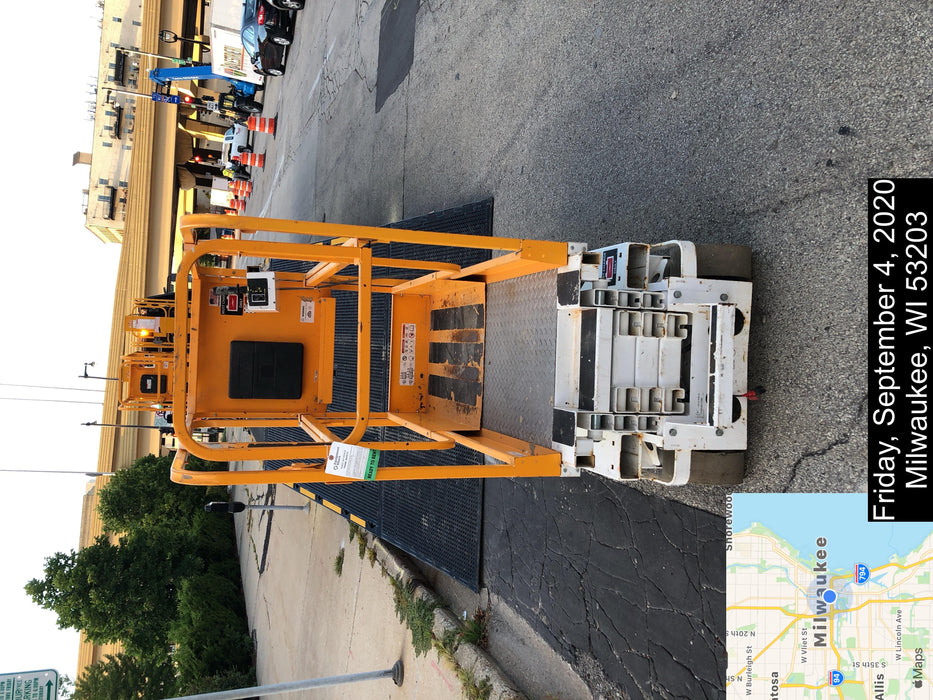 Custom Equipment HB-1430 <ul>
 <li>Hy-Brid Scissor Lift</li>
  <li>Platform capacity up to 670 lbs.</li>
  <li>Working height up to 20 ft</li>
  <li>Weighs under 1,700 lbs.</li>
  <li>Non-marking wheels </li>
</ul>