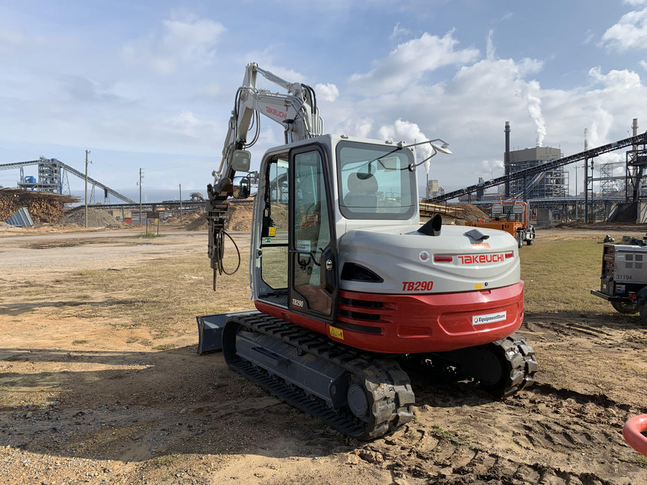 2020 Takeuchi TB290C Cab/Heat/Air, Rubber Tracks, Manual TAG QC