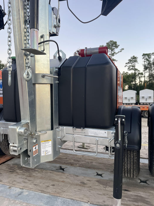 2024 Wanco WLTT-4MM4K Diesel, Deep Sea Controller, Shore Power Plug, Auto Start, (4) 350W LED Floodlights, 4kW Generator, 60 Gal Fuel Tank, 2" Ball, T3