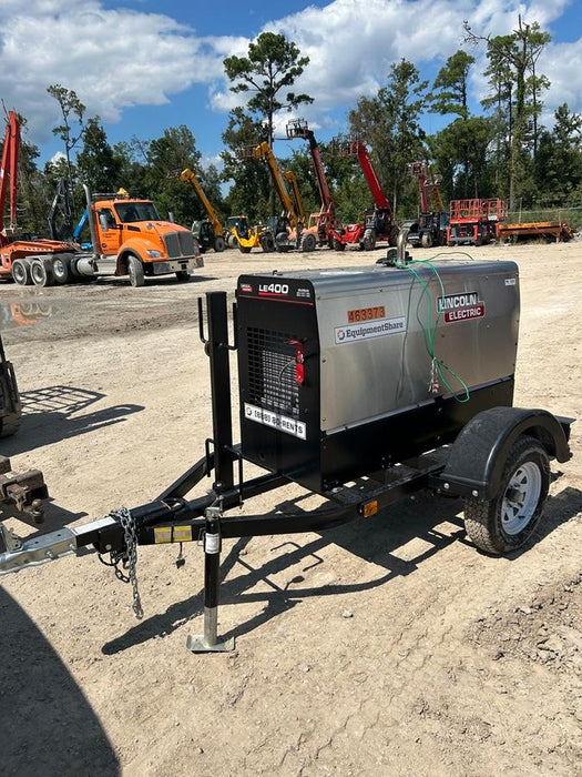 2024 Lincoln Electric LE400 Kubota V1505, Trlr, Cable Rack, Light Kit, ES Decals, T3