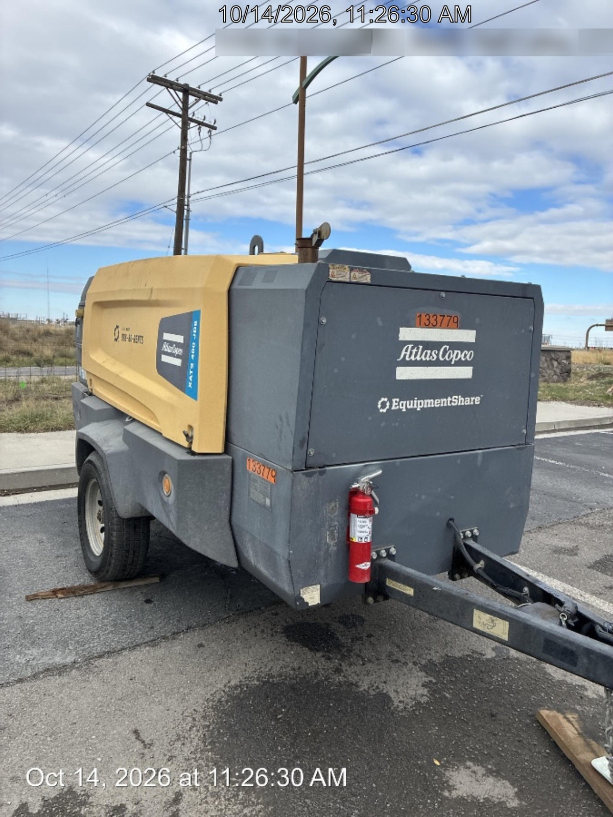 2020 ATLAS COPCO XATS 400 PFF