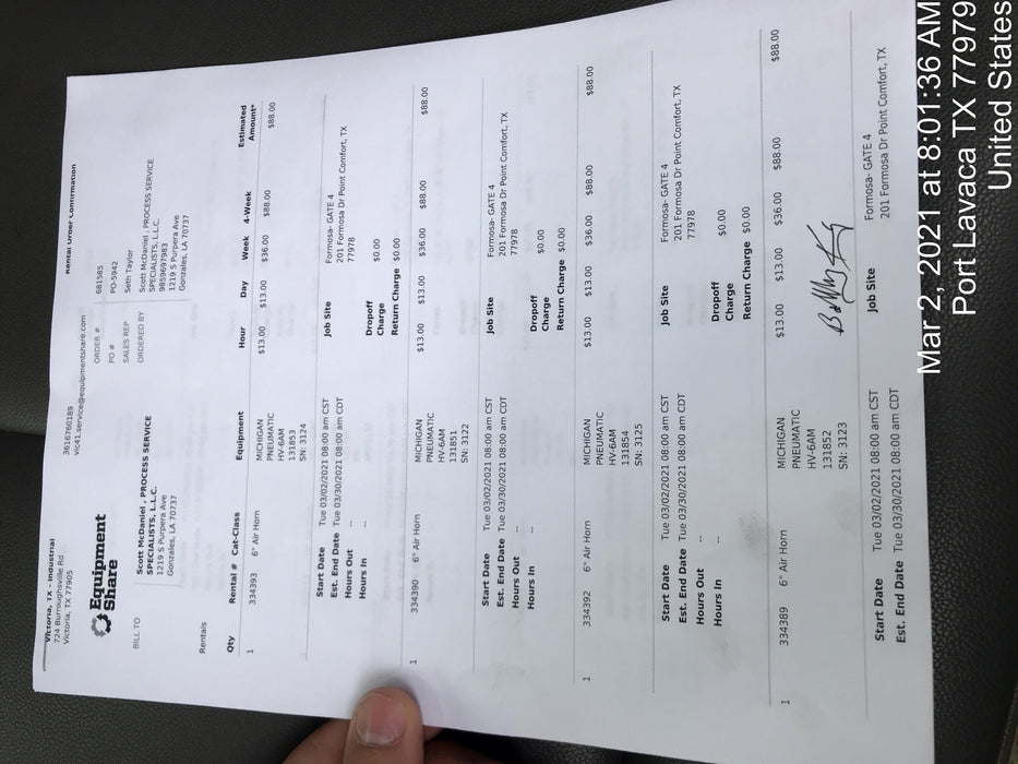 2021 MICHIGAN PNEUMATIC HV-6AM