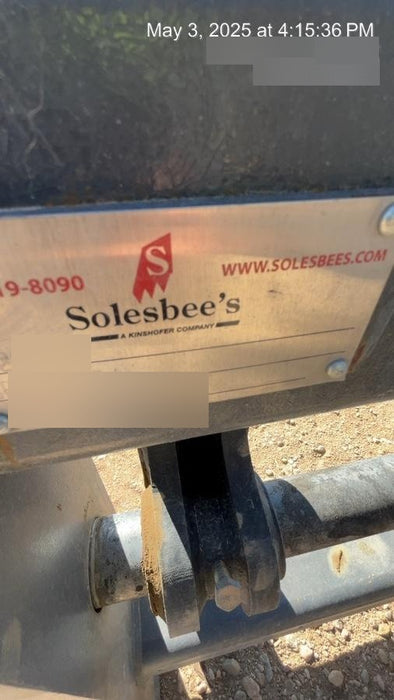 2023 SOLESBEE 96" Loader Fork Carriage - Solesbee
