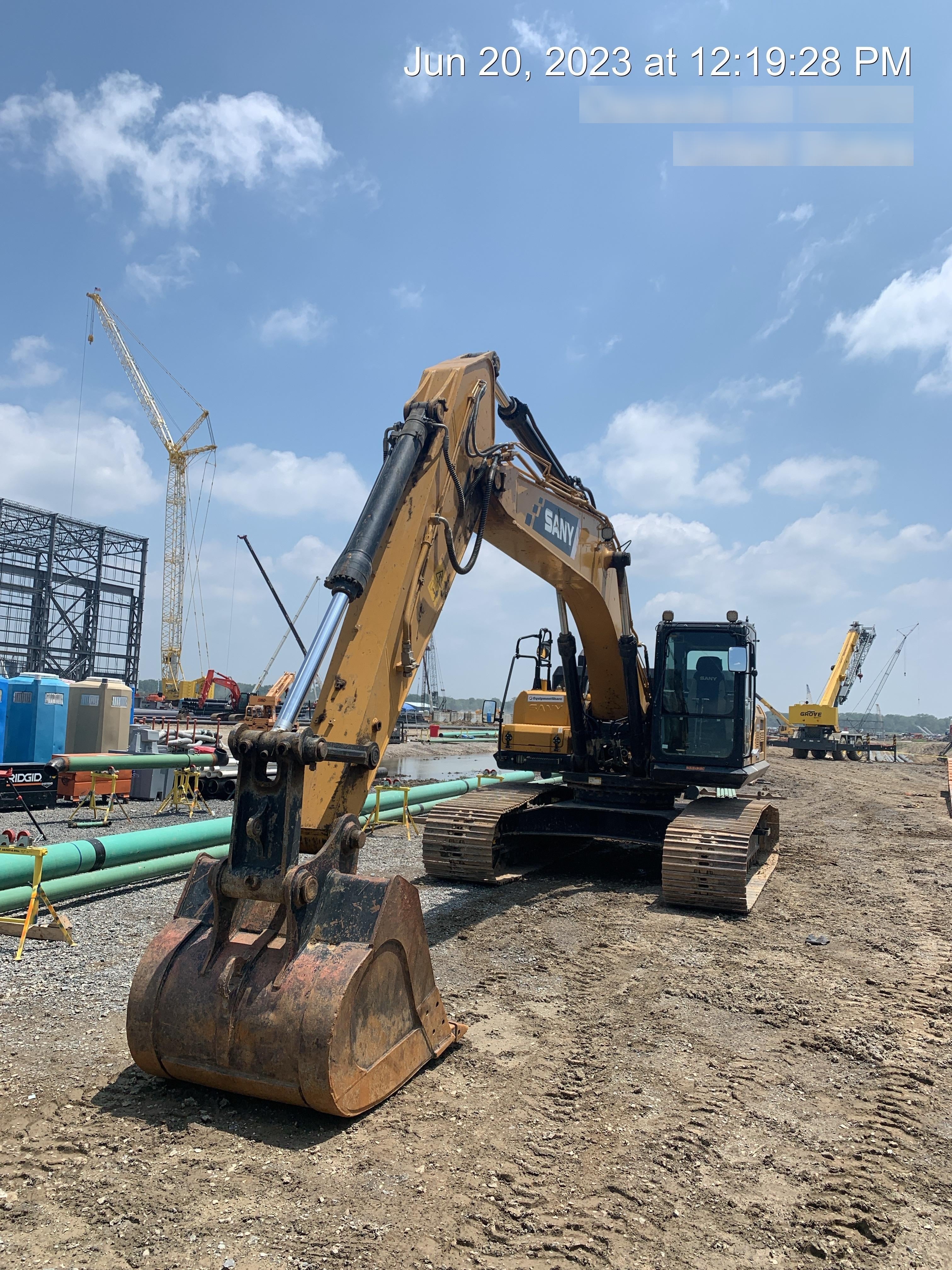 Sany SY265C SY265 Tier 4 - Cab,  Bucket