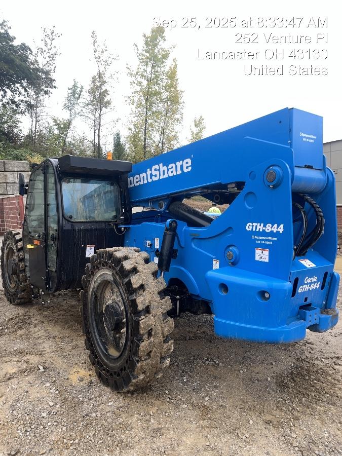 2024 Genie GTH-844 74Hp Dsl, Cab/Heat/Air, Sld Tires, LED WL, Bcn, L Hook, T3 + Access Control
