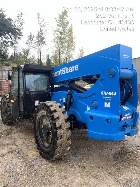2024 Genie GTH-844 74Hp Dsl, Cab/Heat/Air, Sld Tires, LED WL, Bcn, L Hook, T3 + Access Control