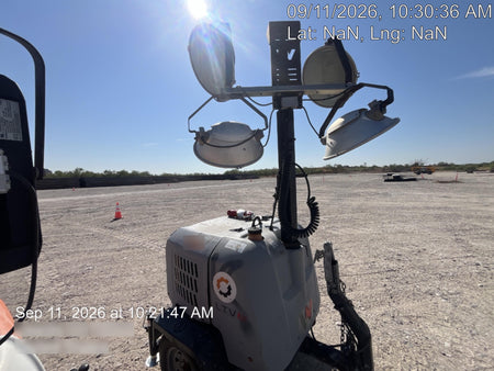 2019 Wacker Neuson LTV6L-MH Mobile Light Tower w/Fuel Level Sensor Installed