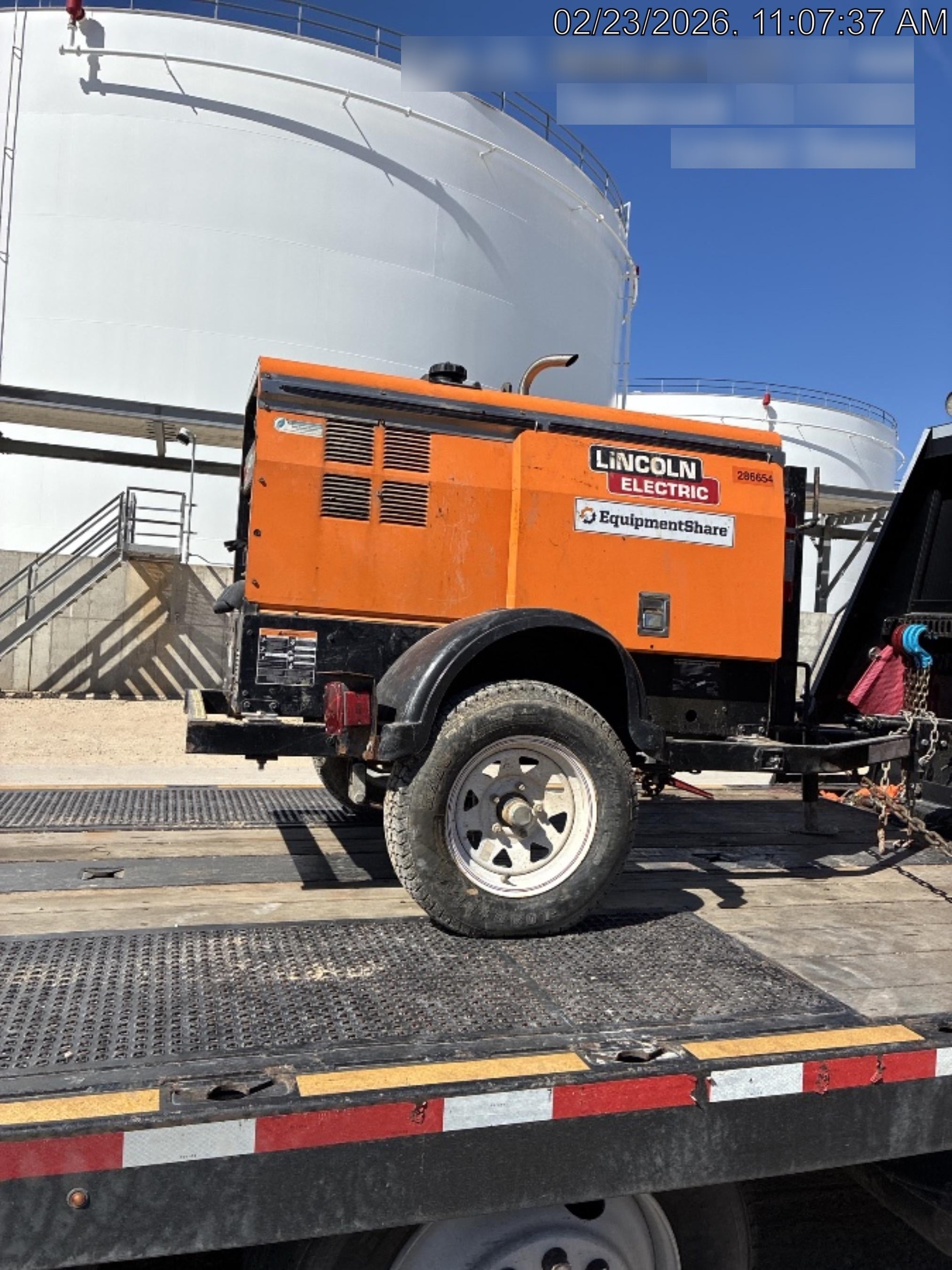 2022 Lincoln Electric LE400 Kubota V1505, Trlr, Cable Rack, Light Kit, ES Decals, T3