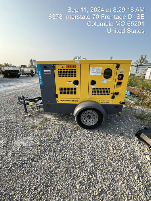 2021 ATLAS COPCO PAS 100 HF CS Enclosed
