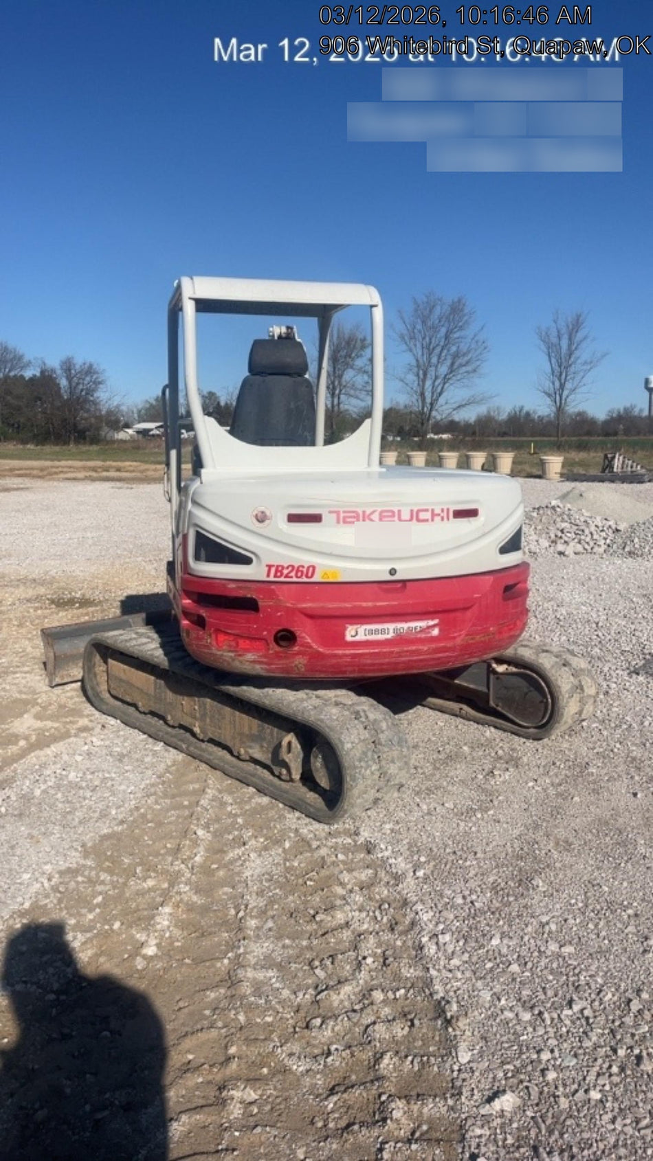 2019 TAKEUCHI TB260