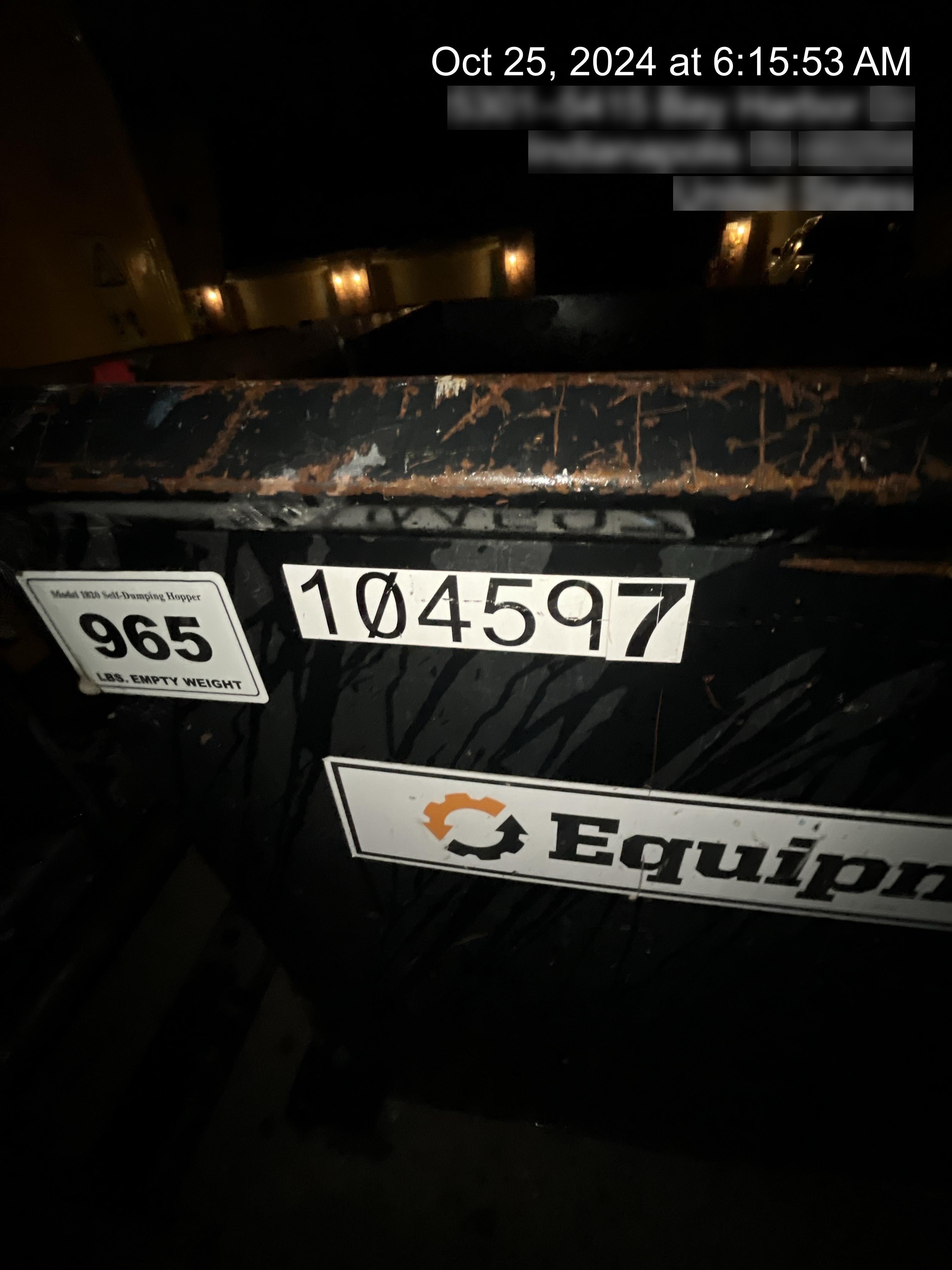 2020 STAR INDUSTRIES M-1820 - Self-Dump Hopper