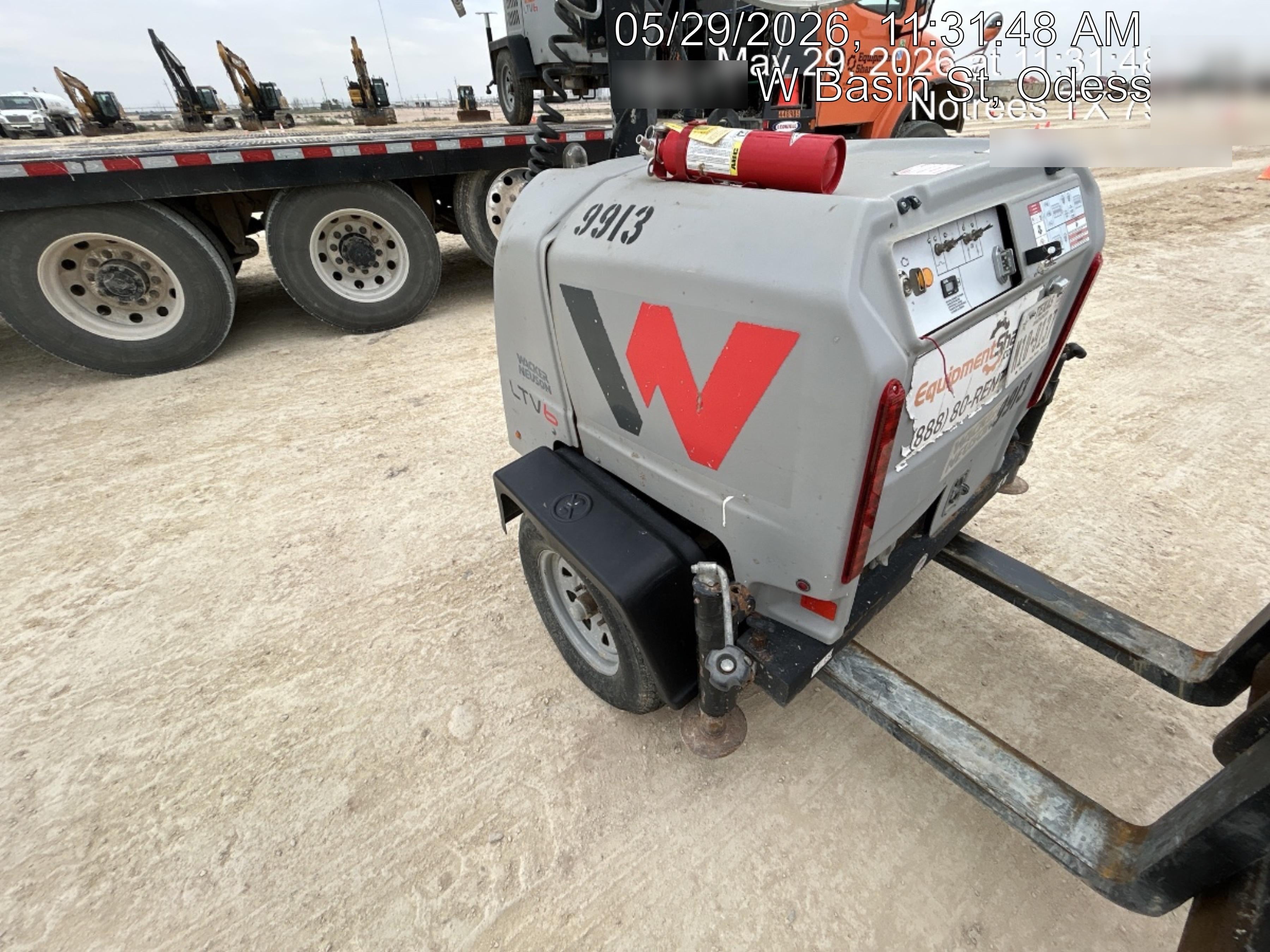 Wacker Neuson LTV6K-MH Wacker Neuson LTV6K Towable Light Tower