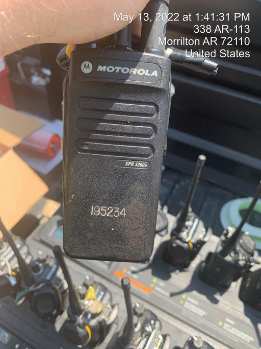 2021 MOTOROLA XPR3300E