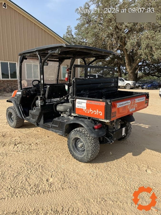 2022 Kubota RTV-X1140W-H Plastic Canopy, Windshield Acrylic Clear, LED Strobe Light, Wire Harness Kit, Back up Alarm