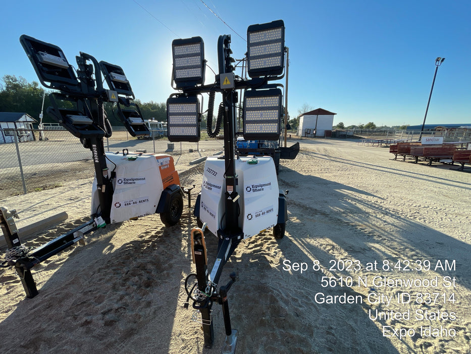 2023 Generac MLT2 Diesel, Flex Switch 120V Input, Powerzone Controller, (4) 320W LED Lights, 4kW Generator, 39.9 Gal Fuel Tank, 2" Ball, T3