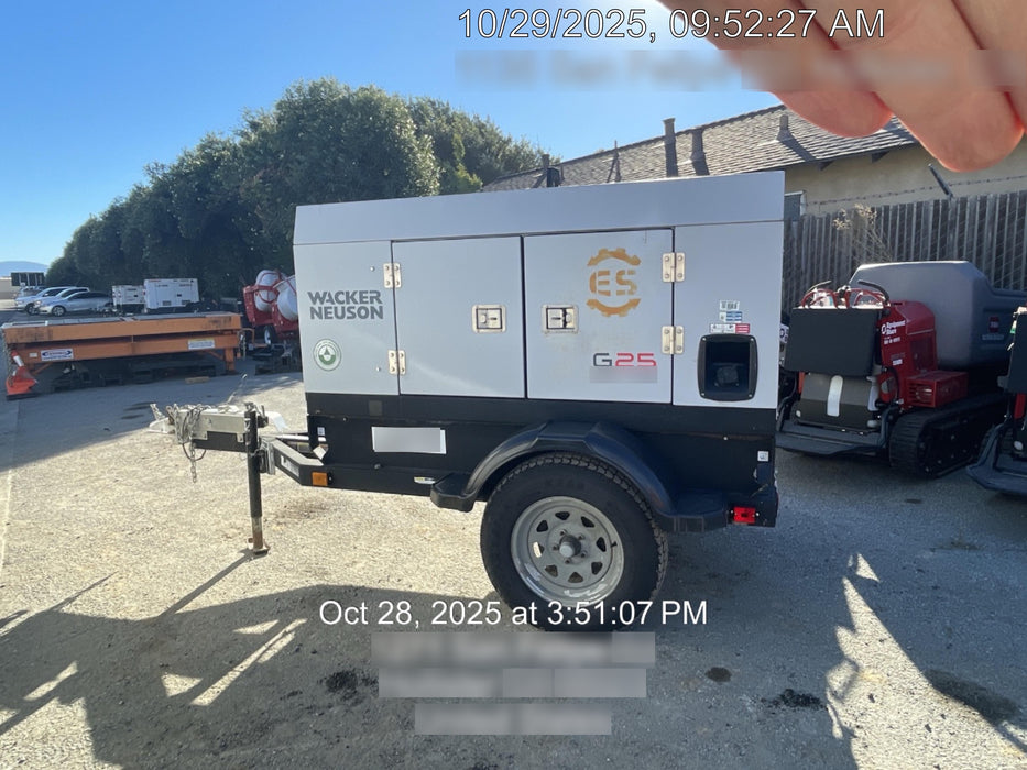 2019 WACKER NEUSON G25