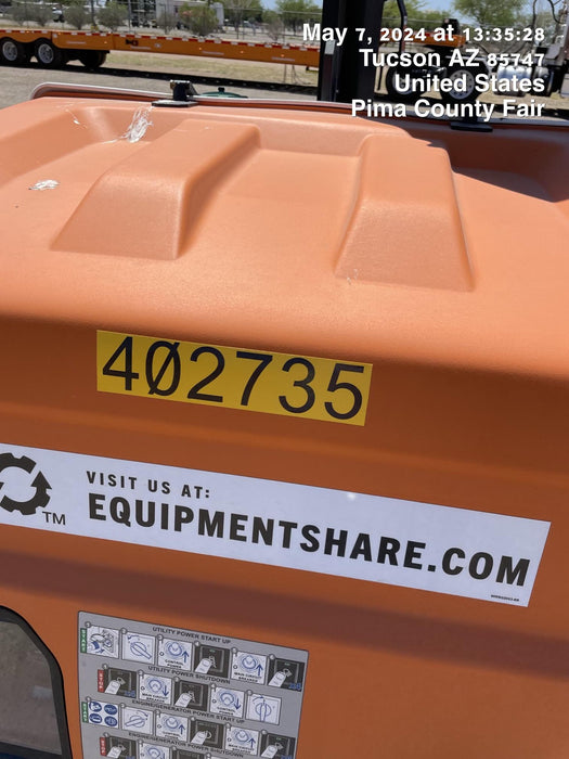 2024 Generac MLT2 Diesel, Flex Switch 120V Input, Powerzone Controller, 
(4) 320W LED Lights, 4kW Generator, 39.9 Gal Fuel Tank, 2" Ball, T3