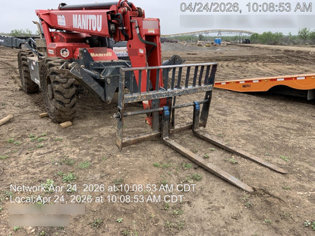 2018 Manitou MTA10055 MTA10055 - 120 HP T4, Canopy, Worklights/Strobe, Beacon, 66" Carriage, 60" Forks, Solid Tires, Lift Hook, Aux Hydraulics