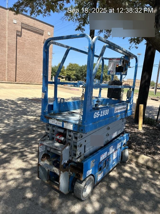 2020 Genie GS-1930 Fixed rails with chain entry gate - Pre A92.20