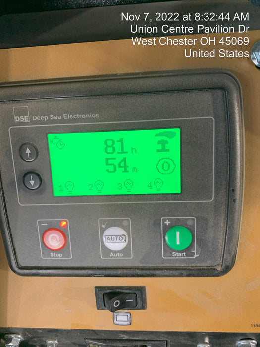 2022 Allmand NLV3GR (4) LED Light Fixture 350W, 23' Vertical Mast, 3kW Prime, Towable, ES Decals, T3