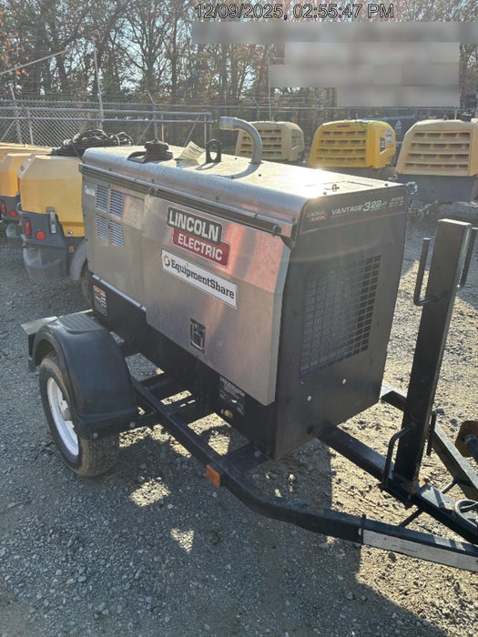 2018 Lincoln Electric Vantage 322 Lincoln Vantage 322 Welder Ready Pak 3 - Vantage 322, Trailer, Fender and light kit, Cable rack