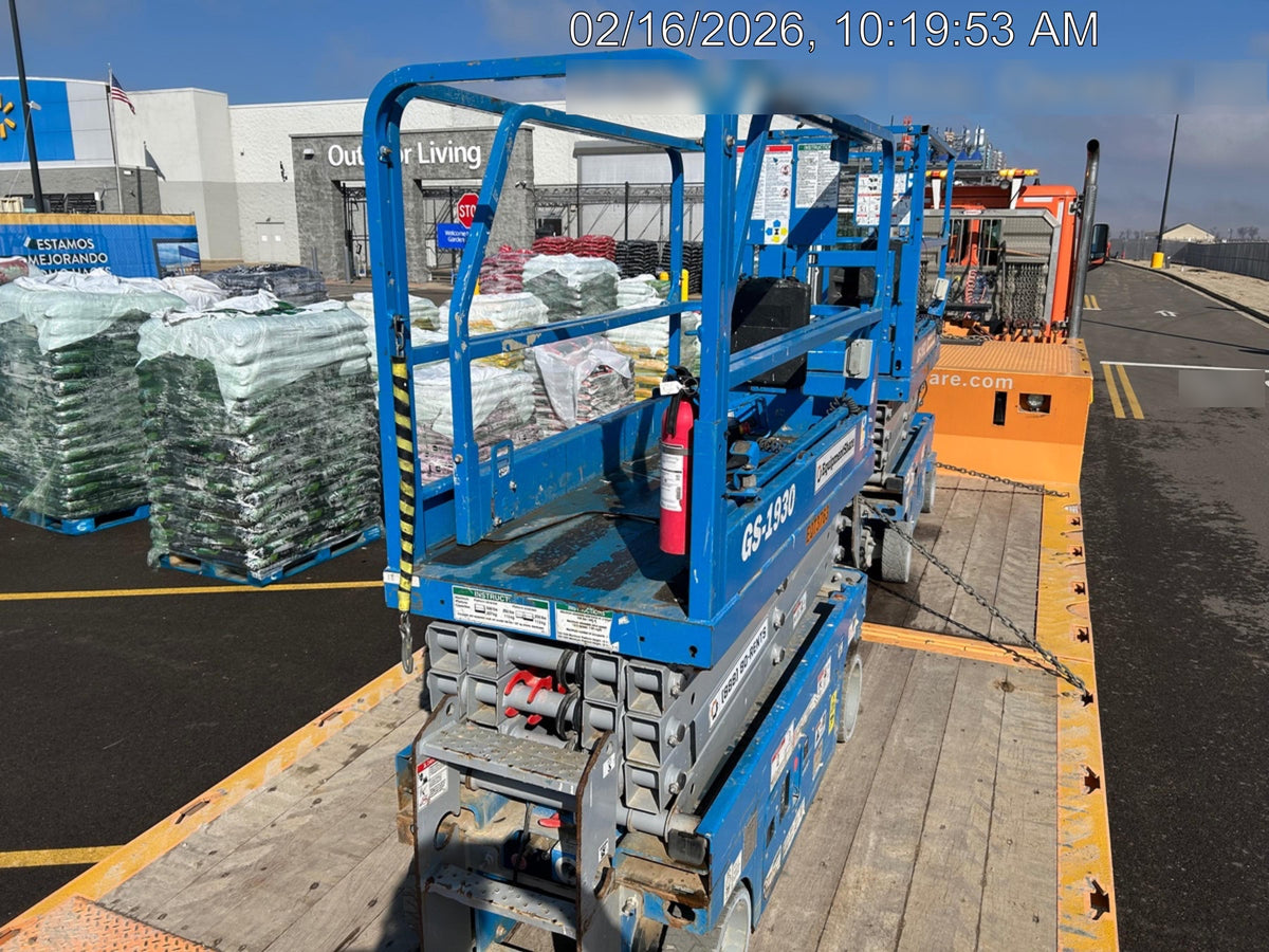 2020 Genie GS-1930 Fixed rails with chain entry gate - Pre A92.20