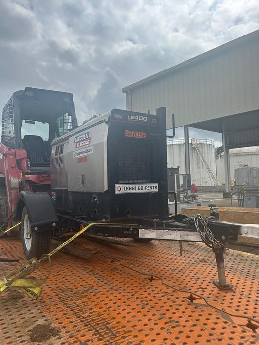 2024 Lincoln Electric LE400 Kubota V1505, Trlr, Cable Rack, Light Kit, ES Decals, T3