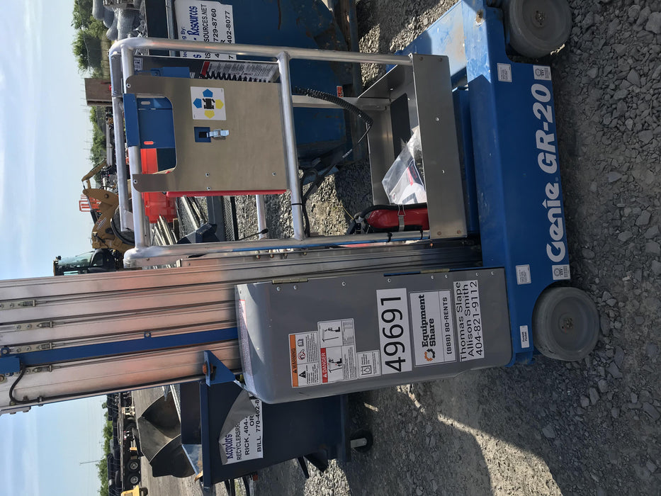 2019 GENIE GR-20