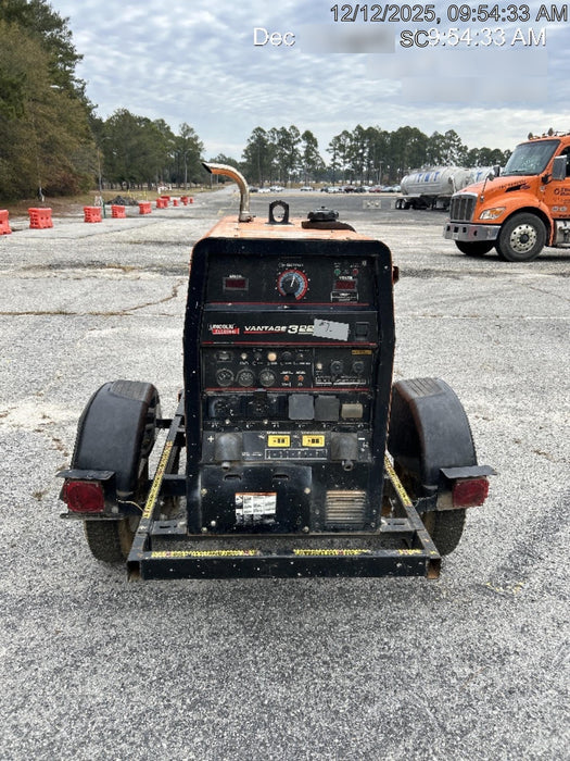 2021 Lincoln Electric Vantage 322 Vantage 322 Ready Pak 3 w/ Decals, ORANGE (includes trailer, cable rack, fender light kit) NO Telematics
