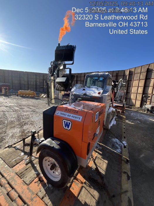 2024 Wanco WLTT-4MM4K Diesel, Deep Sea Controller, Shore Power Plug, Auto Start, (4) 350W LED Floodlights, 4kW Generator, 60 Gal Fuel Tank, 2" Ball, T3