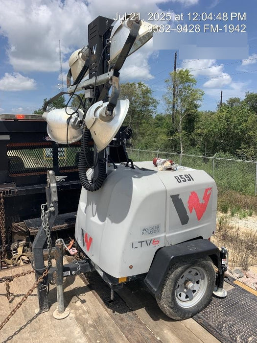 2018 Wacker Neuson LTV6L-MH Wacker Neuson LTV6L Towable Light Tower