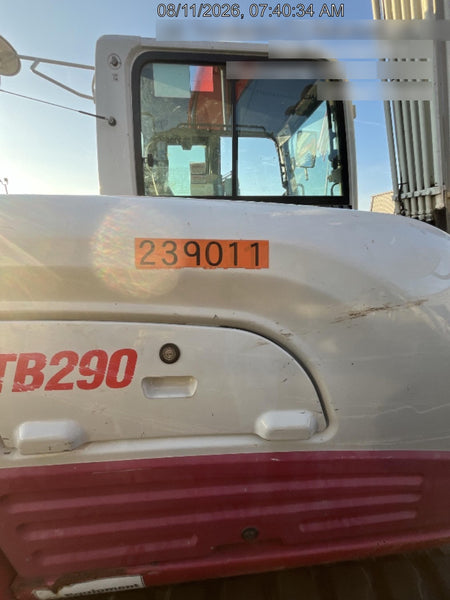 2022 TAKEUCHI TB290-CR