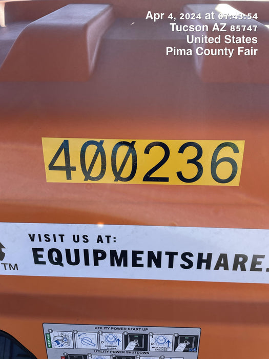 2024 Generac MLT2 Diesel, Flex Switch 120V Input, Powerzone Controller, 
(4) 320W LED Lights, 4kW Generator, 39.9 Gal Fuel Tank, 2" Ball, T3