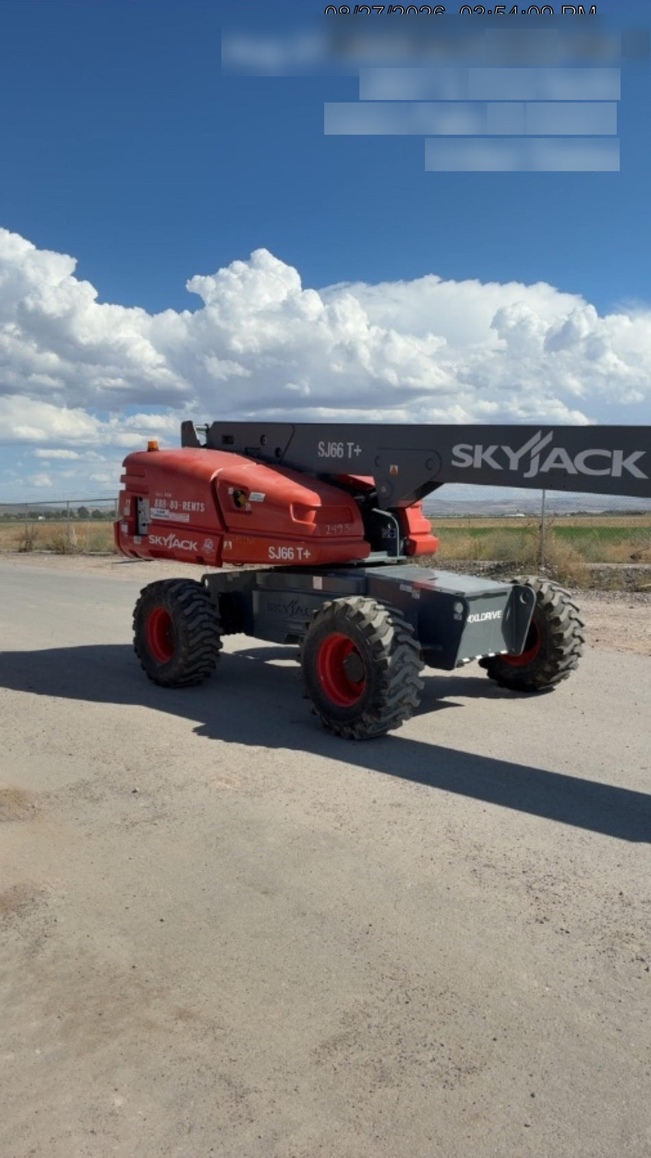 2025 SKYJACK SJ66T+