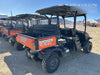2022 Kubota RTV-X1140W-H Plastic Canopy, Windshield Acrylic Clear, LED Strobe Light, Wire Harness Kit, Back up Alarm