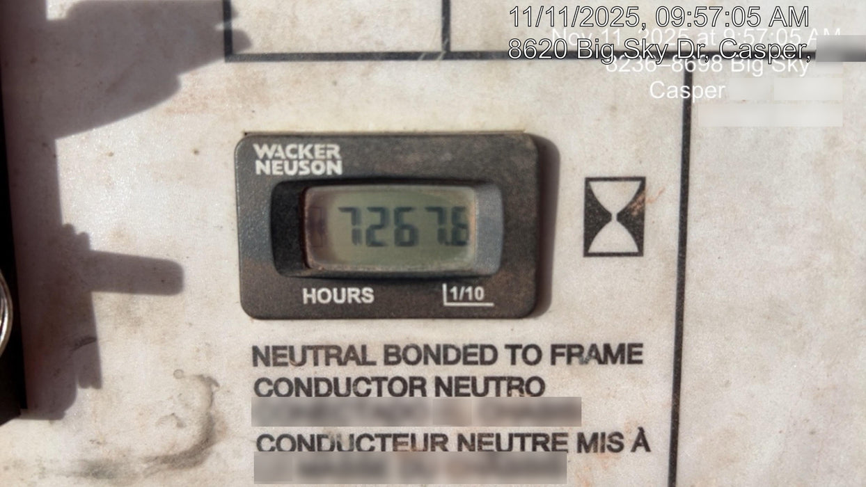 2018 Wacker Neuson LTV6L-MH Wacker Neuson LTV6L Mobile Light Tower w/Fuel Level Sensor Installed