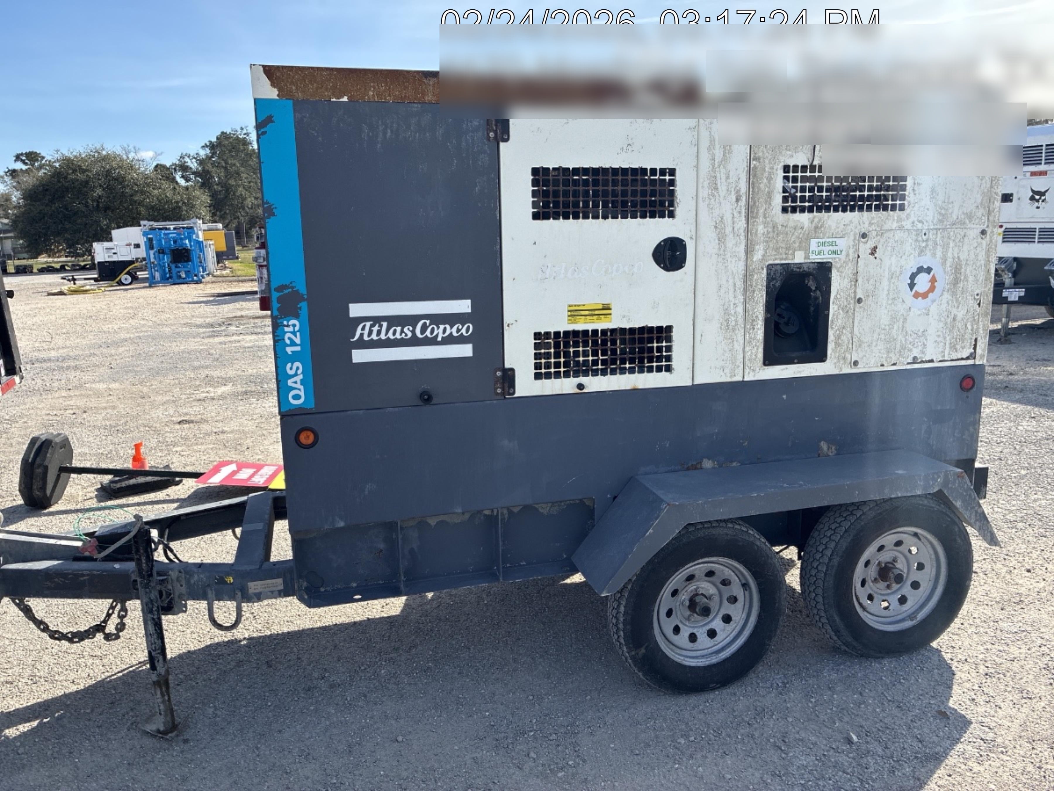 2022 ATLAS COPCO QAS 125