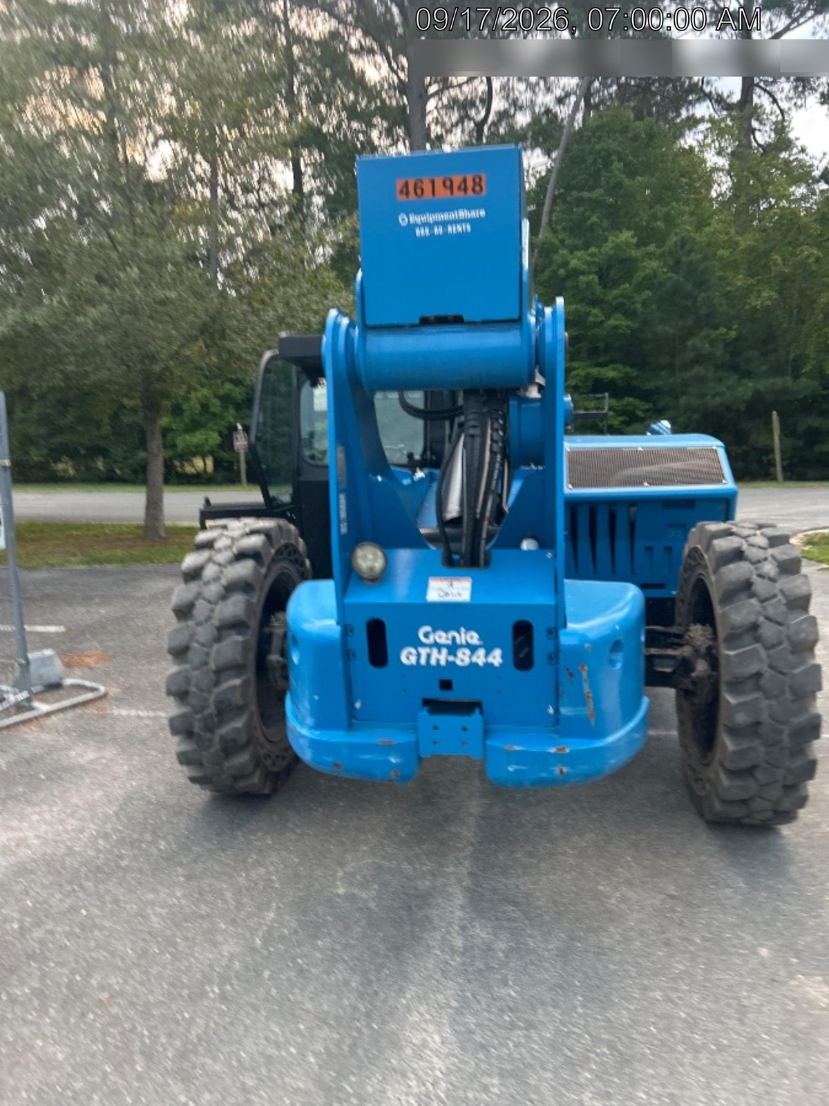 2024 Genie GTH-844 74Hp Dsl, Cab/Heat/Air, Sld Tires, LED WL, Bcn, L Hook, T3 + Access Control