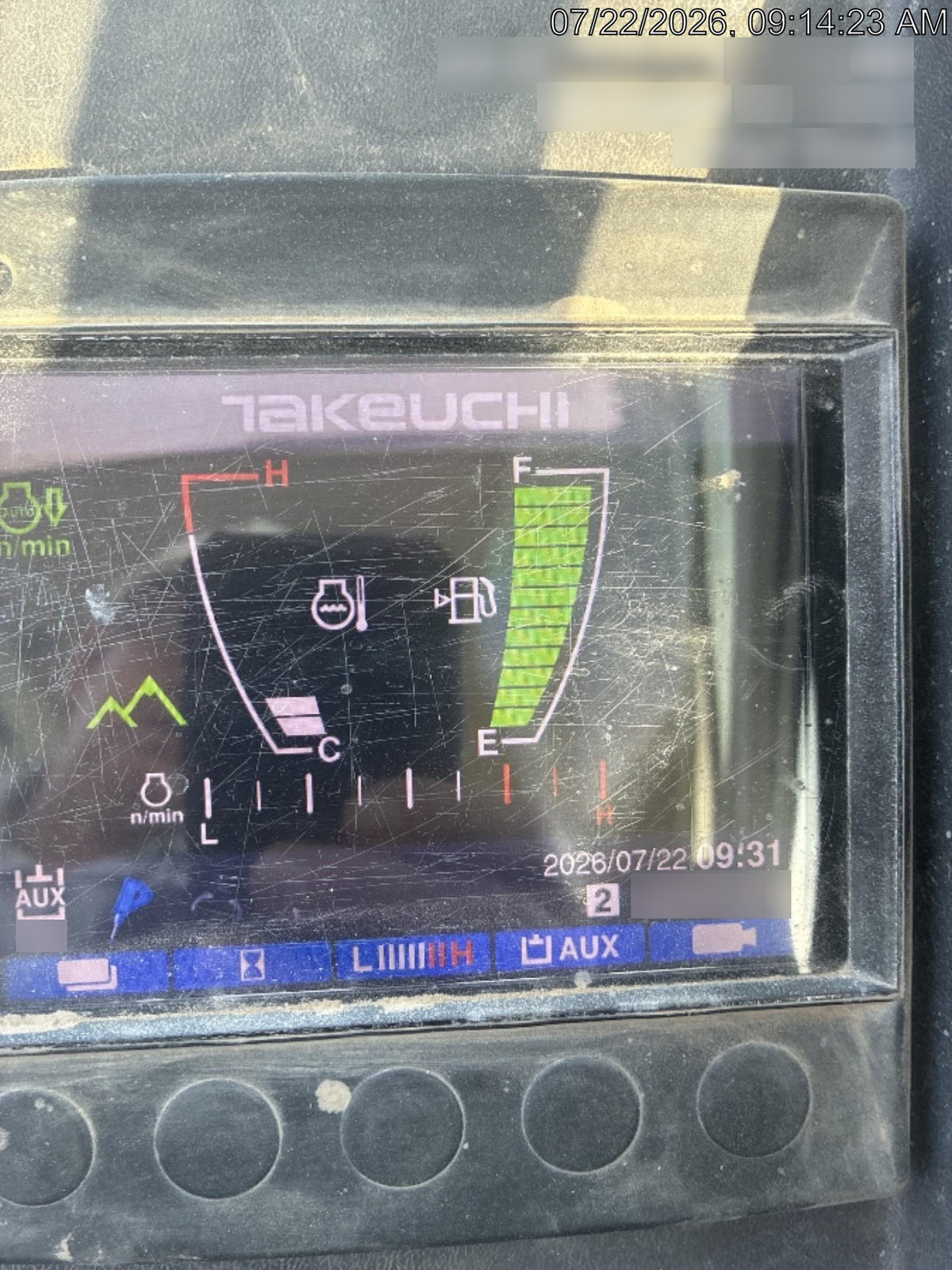 2019 Takeuchi TB290 Cab/Heat/AC Rubber tracks, Dozer blade, Travel alarm, Auxiliary hydraulics w/Manual QC, Hydraulic thumb, 18", 24", and 36" Buckets