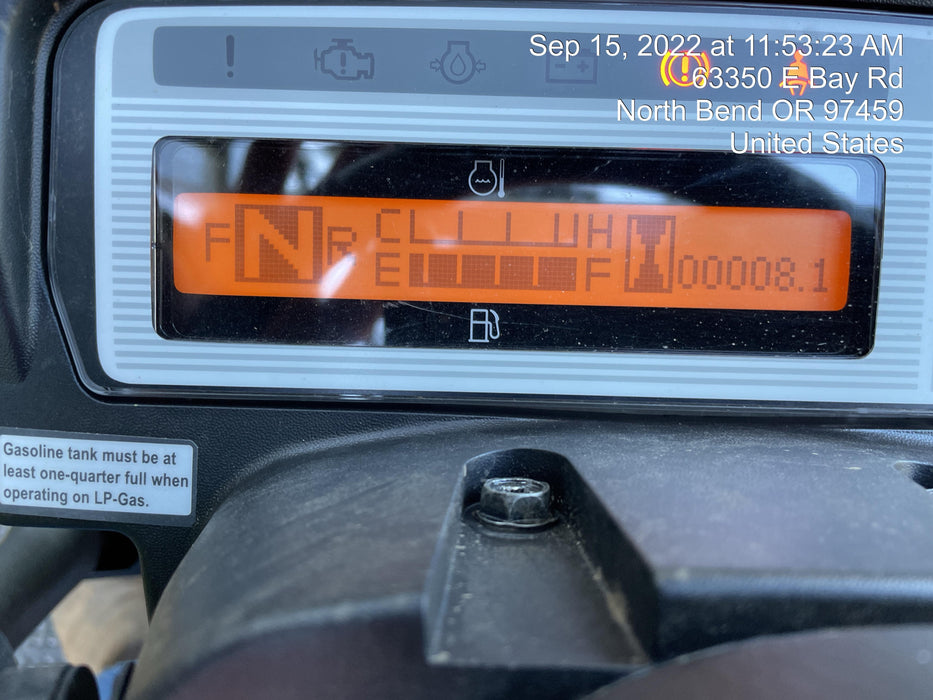 2022 UNICARRIER PF60DF QUAD